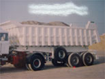 Semi-trailer Rock tipper