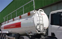 Fuel Aluminium Tanker